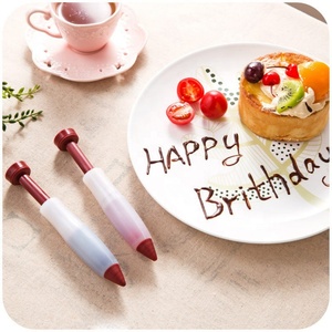 Cake Decoration Tools Silicone Food <b>Writing</b> Pastry Cream Cake Decoration Pen - Product Image 4