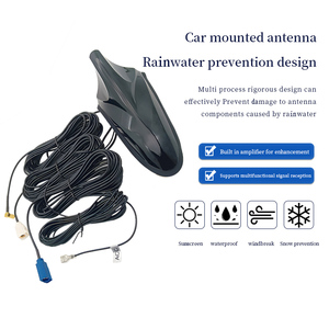 <span class=keywords><strong>Antenne</strong></span> de voiture multifonctionnelle en forme <span class=keywords><strong>d</strong></span>'aileron de requin FM+DAB+GPS avec radio, navigation et positionnement, <span class=keywords><strong>antenne</strong></span> de voiture à <span class=keywords><strong>aile</strong></span> arrière pour la maison - Product Image 4