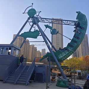 Funfair Carnival Atracción Atracciones Paseos Viking Ship Swing Boat Ride Barco <span class=keywords><strong>pirata</strong></span> para la venta - Product Image 3