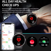 Reloj Inteligente Popular BW17 para Uso Diario con Tarjeta SIM, Llamadas Telefónicas, Pantalla Redonda, Seguimiento de Salud Multideportivo, Relojes Inteligentes