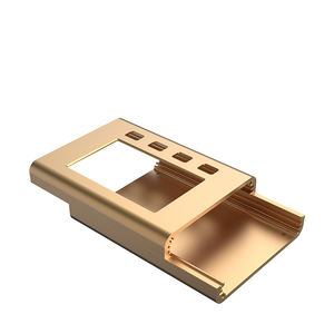 Kotak penutup kabel elektronik presisi casing kotak aluminium kualitas tinggi kustom oleh layanan mesin CNC - Product Image 3