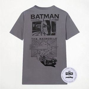 T-shirt Batman The Night grigia con design a fumetti, prodotto ufficiale con licenza - Product Image 2