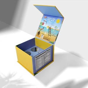 Color Custom Paper Cardboard <b>Box</b> Portable Packaging <b>Box</b> With Inner - Product Image 1