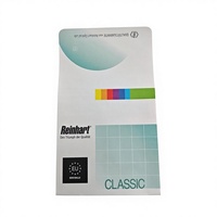 Emballage cadeau pour lentilles optiques personnalisées, enveloppe, papier d'art 157 g/m², 9*9 cm