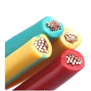 تصنيع الأسلاك النحاسية الأساسية للاستخدام المنزلي BVR الأسلاك الناعمة PVC كابلات الطاقة الكهربائية المعزولة - Product Image 6