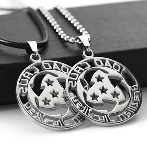 Collares de Joyería de Moda, Collar Personalizado de Acero Inoxidable Plateado para Hombre, Collar con Pedrería - Product Image 2