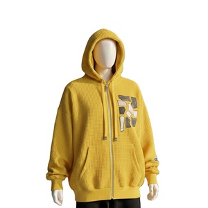 Sudadera con Capucha Deportiva para Hombre Wembly, Felpa Francesa 100% Algodón, Estilo Deportivo de Invierno, Hombros Caídos, Corte Cuadrado, Talla Grande - Product Image 2
