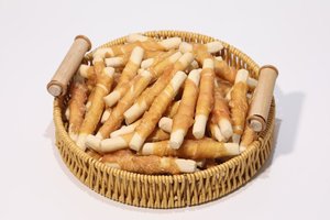 רצועות בשר לכלבים בטוחות לחיות מחמד - 250 גרם/400 גרם בטעם עוף ובקר טבעי ללא תוספים מלאכותיים ODM סיטונאי - Product Image 2