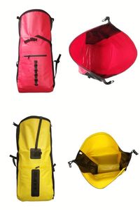 맞춤형 PVC 완전 방수 드라이 백팩 (아웃도어 캠핑 하이킹 등산용) - 인기 스타일, 20L, 30L, 50L 용량 맞춤 가능 - Product Image 4