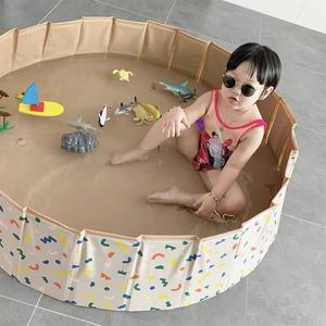 Vente chaude Grand PVC Tissu Enfants Piscine Pliable Étanche Portable Jouer Ball Pit pour Les Tout-Petits Animaux pour Nager Playtime <span class=keywords><strong>Baby</strong></span> Care - Product Image 4
