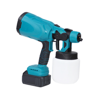 Pistolet de pulvérisation portable au lithium-ion de haute qualité Machine de peinture murale bricolage avec alimentation par pression électrique