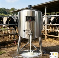 Pasteurisateur Homogénéisateur avec Pompe pour le Traitement du Lait 1000-2000W 380-480V
