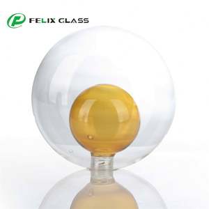 Pantalla de Lámpara de Techo de Vidrio Soplado de Doble Pared de Borosilicato 3.3, Hecha a Mano, Ecológica, de Estilo Europeo Moderno y Tradicional, para Interiores - Product Image 4