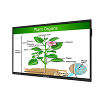 JOMEtech 65/75/86/100 pouces 4K Display Smart Board, tableau blanc interactif à écran tactile pour écoles numériques Tableaux interactifs