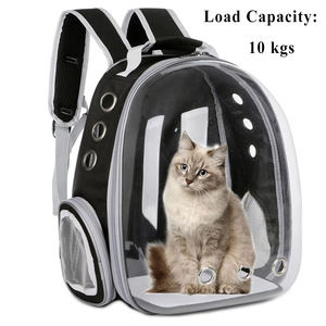Zaino Trasportino Espandibile per Animali Domestici Durevole a Capsula Spaziale con Design Trasparente Approvato dalle Compagnie Aeree - Product Image 1