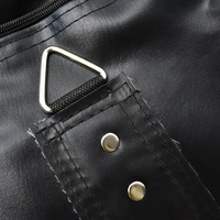 Sac de frappe universel ORIFLOW U3 en cuir véritable, robuste, avec fermeture éclair, grand modèle, pour entraînement de Taekwondo