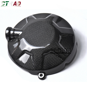 Cubierta de Embrague de Fibra de Carbono para MV Agusta Brutale 675 800 2012-2015 Rivale 800 2013-2017, Lado Derecho, Color Negro, Carcasa del Motor de Motocicleta - Product Image 3