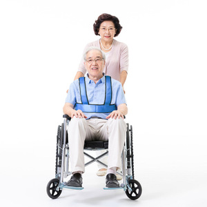 Cinturón de Seguridad para Silla de Ruedas Chenlu, Ajustable, Transpirable, Antideslizante, para el Cuidado de Ancianos, Uso Doméstico - Product Image 2