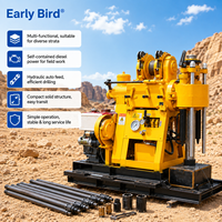Petite foreuse rotative hydraulique diesel pour l'échantillonnage géologique de carottage destinée aux études de chantier