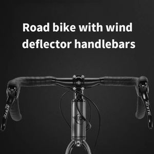 Bicicleta de Carretera de Carreras 700C Freno de Disco Aleación de Aluminio Blanca y Negra Manillar Curvo Nuevo Estilo para Ciudad y Deportes al Aire Libre - Product Image 5