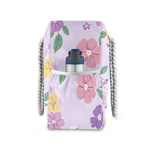 Bolsos de Playa Hawaianos Personalizados, Casuales, con Cierre Abierto, Forro Impermeable, Bolso de Mano para Piscina, Natación y Vacaciones de Primavera - Product Image 2