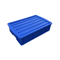 Boîte de rangement en plastique LDPE durable et écologique, fabriquée en usine, design rectangulaire compartimenté, couleur personnalisée pour l'électronique grand public