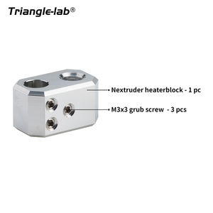 Bloque Calefactor de Aluminio TriangleLab Prusa MK4 Nextruder, Nuevo, Dedicado para el Ensamblaje del Hotend en Impresoras Nextruder - Product Image 3