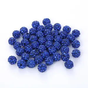 Hot Products Loose Bead Manufacturers For Accessories Full Diamond Bracelet Separated Diamond Ball Bracelet Hand Beaded