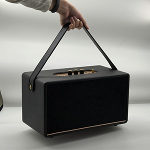 ลำโพงไร้สายบลูทูธสำหรับใช้งานกลางแจ้ง ODM OEM ขายส่ง เสียงเบสหนักแน่น รายละเอียดเสียงค<span class=keywords><strong>ม</strong></span>ชัด ดีไซน์ไม้ย้อนยุค รุ่น M25 กำลังขับ 30 วัตต์ ลำโพงคาราโอเกะไร้สาย - Product Image 2