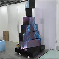 Double-Sided Customization Rotating Ten-layer Rotating Design GOB Smart Creativity LED Display Screen Multi-scenario Application