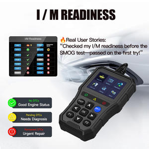 पेशेवर Obd2 अल्ट्रा कार स्कैनर सार्वभौमिक 1 साल की वारंटी, स्पष्ट कोड इंजन लाइट स्मॉग चेक ऑक्सीजन सेंसर मोड 6 परीक्षण - Product Image 3