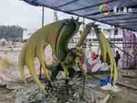 2025 Festival événement grand extérieur étanche Animatronic dinosaure lanterne spectacle Dragon prix usine décorations de fête