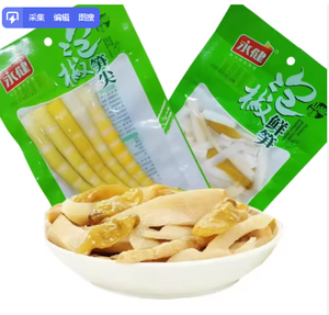 Snacks Picantes Casuales, Especialidad Asiática, Snack Chino, Chile Encurtido y <span class=keywords><strong>Brotes</strong></span> <span class=keywords><strong>de</strong></span> Bambú Frescos 95g - Product Image 1