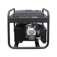 Générateur-soudeuse à essence léger 1000W à châssis ouvert avec système de démarrage par lanceur de la marque chinoise