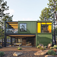 Maison conteneur de style méditerranéen de 20 pieds