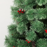 Sapin de Noël artificiel en PVC 120-240 cm, Décoration de Noël en gros pour salon, entrée, vitrine et appartement