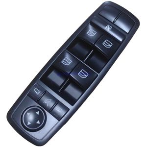 Ön sol güç elektrik cam anahtarı mercedes-benz W164 için siyah 2518300290 X164 W251 pencere Lifer anahtarı - Product Image 3