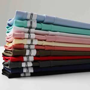 Custom Oversize Men's T-Shirts High Quality Streetwear Fashion Style Heavyweight Eco-Friendly Long Printed Blanks Casual Opp <b>Bag</b> - Product Image 2