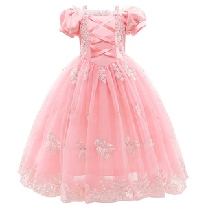 Nouveaux costumes de télévision et de cinéma transfrontaliers, vêtements d'Halloween, cosplay, robe de <span class=keywords><strong>Raiponce</strong></span>, robes de princesse pour enfants - Product Image 4