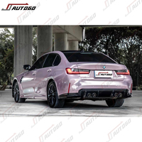 Kit carrosserie pour BMW 3 G20 Upgrade to 2025 G80 LCI M3 Pare-chocs avant arrière Phare Capot Aile Grille Tuyau Jupe Latérale Diffuseur
