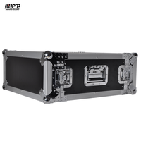 Boîtier d'aviation d'amplificateur de puissance standard monocouche/antichoc 2U/3U/4U/6U