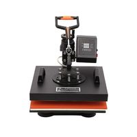 Machine de presse à chaud 12 en 1 pour t-shirt imprimé tasse plaque chapeau stylo combo 15 ''X 15 ouverture automatique