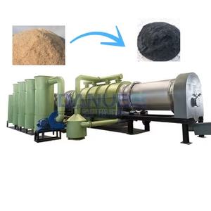 Horno de Carbonización OEM, Máquina de Producción de Carbón Vegetal, Horno Rotatorio de Pirólisis - Product Image 1