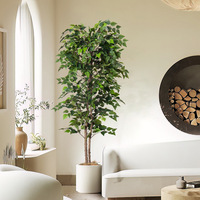 Arbre de Camélia Blanc en Soie Artificielle en Pot – Décoration Éco-Responsable pour Jardin d'Automne, Remise de Diplôme, Saint-Valentin, Pâques, Nouvel An