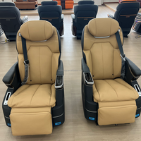 Siège de capitaine VIP à gravité zéro avec ventilation, chauffage, massage et écran tactile, ottoman pour Mercedes Vito Sprinter Alphard
