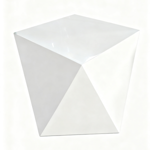 Étagère et socle d'exposition géométriques facettés en <span class=keywords><strong>MDF</strong></span> pour supermarchés, expositions d'art et salles de présentation de détail - Product Image 5