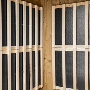 توريد المصنع غرفة ساونا كندية صغيرة تعمل بالأشعة تحت الحمراء البعيدة بالبخار الجاف ، خزانة لشخص واحد ساونا داخلية - Product Image 6