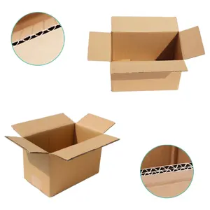Venta caliente de fábrica de cartón corrugado personalizado caja de envío de almacenamiento de embalaje cajas grandes para mudanza
