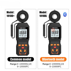 RuoShui 1010D Digital <b>Light</b> <b>Meter</b> Max 200,000Lux Luxmeter Luminance Lux Fc Test Illuminometers Photometer Auto LCD Illuminometer - Product Image 4