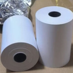 Rollos Jumbo de Papel Térmico de 13/19 Núcleos, Sin BPA, 48gsm, 55gsm, 65gsm, 70gsm, Tamaño OEM, Papel Térmico para Cajeros Automáticos y Puntos de Venta - Product Image 1
